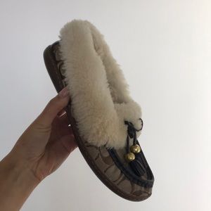 Coach | Signature Print Moccasins